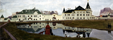 Ил. 4. Г. Н. Горелов. Вид Федоровского городка. Панорама. 1916