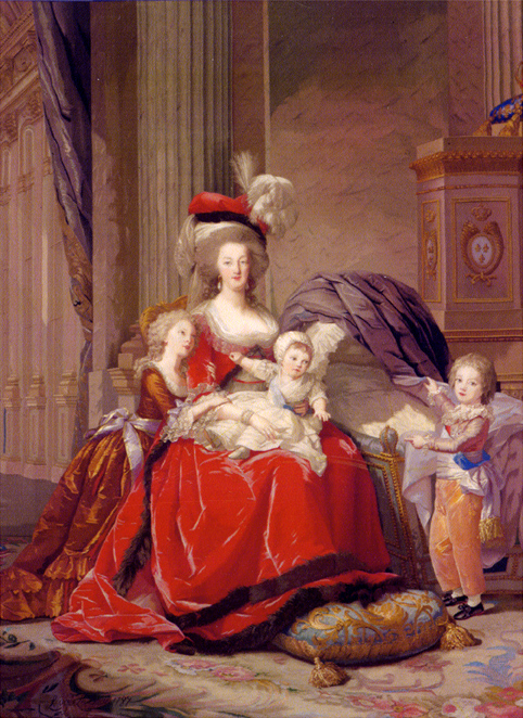 Ил. 1. Мария-Антуанетта с детьми. 1897–1899