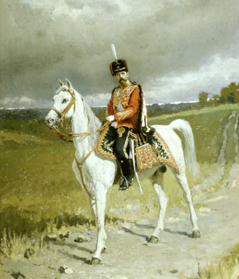 Ил. 1. А. В. Маковский. Портрет императора Николая II. 1907