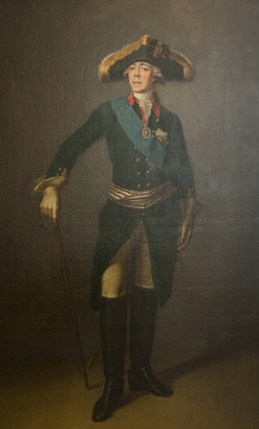 Ил. 1. Неизвестный художник (по оригиналу С. С. Щукина). Портрет Павла I После 1796