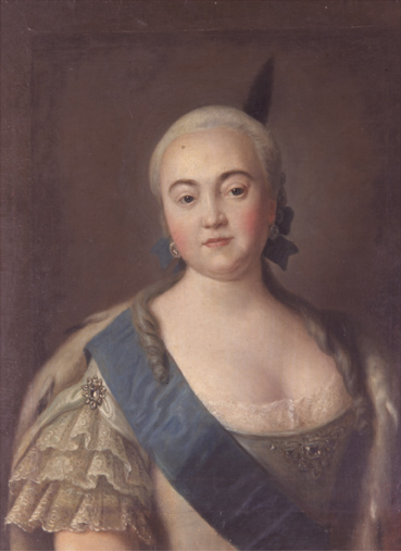 Ил. 2. П. Ротари. Портрет императрицы Елизаветы Петровны. До 1761